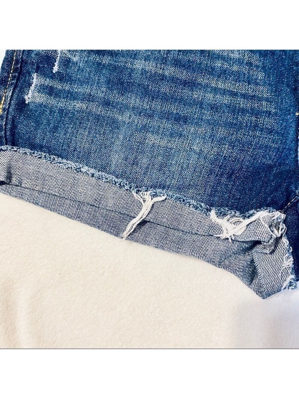 Aeropostale Low Rise Denim Distressed Cut Off Jean Shorts - Picture 10 of 16